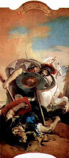 Giovanni Battista Tiepolo Eteokles und Polyneikes China oil painting art